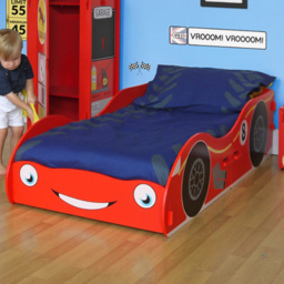 Kidsaw Racing Car Red Junior Toddler Bed