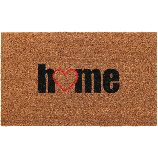 Coco & Coir Love Home Coir Door Mat 45 x 75cm - image 1