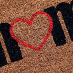 Coco & Coir Love Home Coir Door Mat 45 x 75cm - thumbnail 3