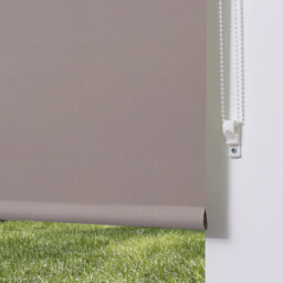 Mink Plain Polyester Blackout Blind 120 x 165cm - thumbnail 2