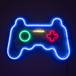 ValueLights Neon Gaming Console Wall Light