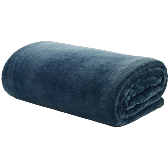 Deyongs Coco Touch Navy Throw 140 x 180cm - image 1