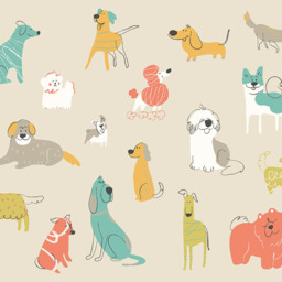 Origin Murals Rainbow Wobble Pink Wall Mural - thumbnail 2