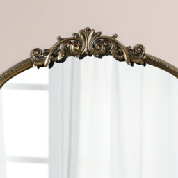Gold Antique Lean To Full Body Mirror 180 x 110cm - thumbnail 4
