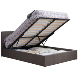 Berlin Small Double Grey Polyester Ottoman Bed - thumbnail 4
