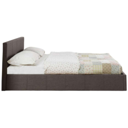 Berlin Small Double Grey Polyester Ottoman Bed - thumbnail 3