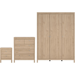 Madrid 3 Piece Jackson Hickory Oak Furniture Set - thumbnail 2