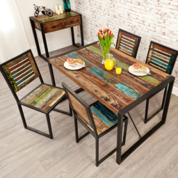Baumhaus Urban Chic 4 Seater Dining Table - thumbnail 4