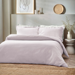 Yard Double Blush Waffle Duvet Set