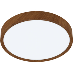 EGLO Musurita Metal And Plastic Integrated Natural Wood Effect Flush Fitting LED