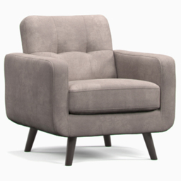 Julien Enjoy Antelope Beige Armchair - thumbnail 2