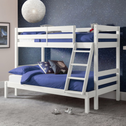 Julian Bowen Merlin Surf White Sleeper Bunk Bed - thumbnail 1