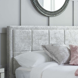 Hannover King Size Grey Ottoman Bed Frame - thumbnail 4