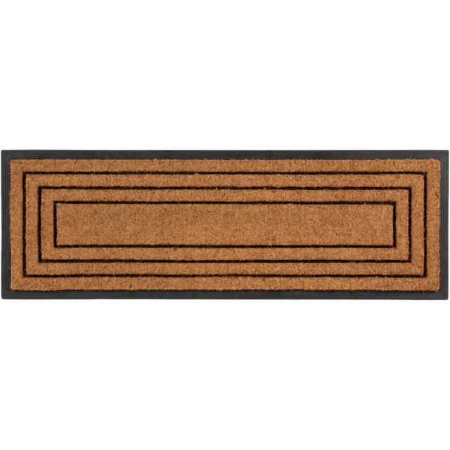 Eselle Chadderton Border Natural Door Mat 40 x 120cm - image 1