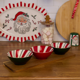 Pack of 3 Candy Cane Dip Bowls - thumbnail 2