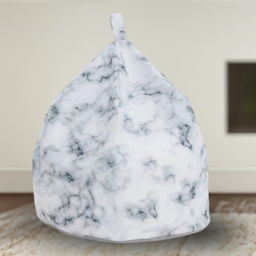 Kaikoo Marble Print Bean Bag