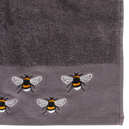 Brown Bumble Bee Towel 50 x 90cm - thumbnail 3