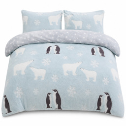 Smart Living Single Penguin and Polar Bear Glow in the Dark Duvet Set - thumbnail 2