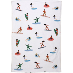White Surfers Paradise Hand Towel 75 x 50cm