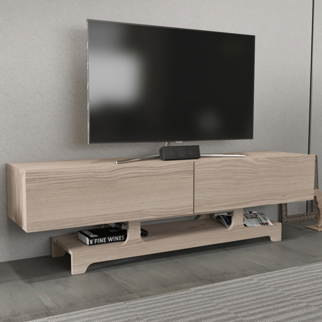 Decorotika Tera Cordoba 2 Door and Open Shelf TV Unit - image 1