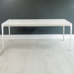 Shankar Montreal 4 Seater White Dining Table