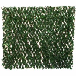 GreenBrokers Artificial Green Leaf Foliage Expandable Willow Trellis 100 x 200cm - thumbnail 2