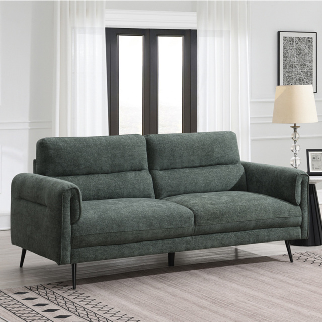 Harlem Moss Green 3 Seater Sofa - image 1