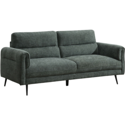 Harlem Moss Green 3 Seater Sofa - thumbnail 2
