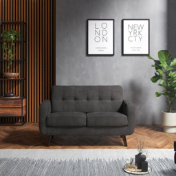 Julien Enjoy Graphite 2 Seater Sofa - thumbnail 3