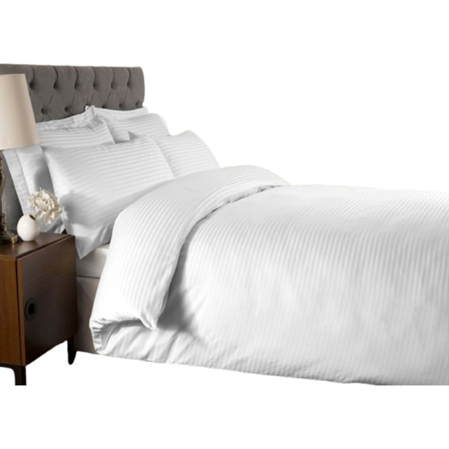 Rapport Home King White 250 Thread Count Cotton Percale Quilt Cover - image 1