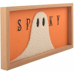 Ghostly Tufted Framed Plaque - thumbnail 4