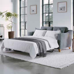 Marlon City Denim 2 Seater Sofa Bed - thumbnail 1