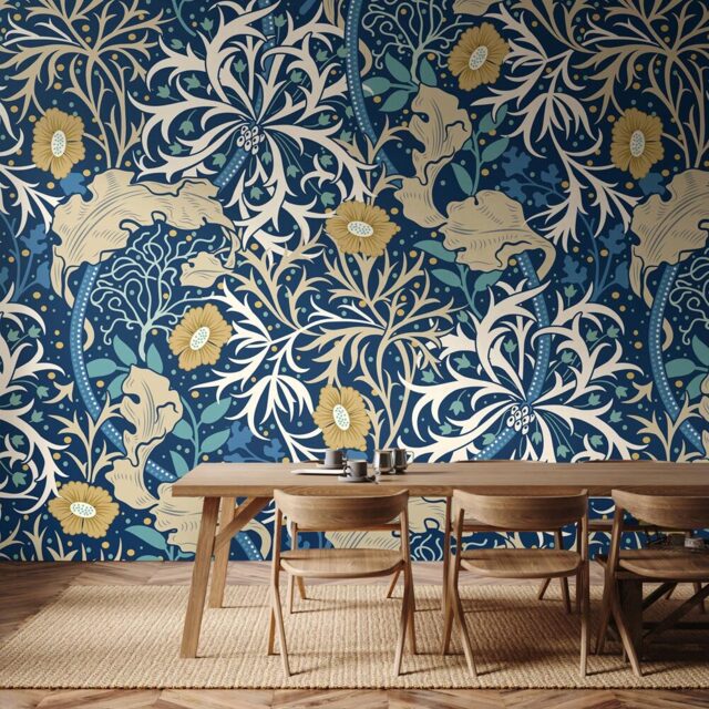 Origin Murals Trailing Seaweed Garden Chalk Wall Mural - image 1
