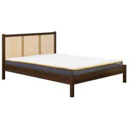 Croxley Double Brown Rattan Bed - thumbnail 2