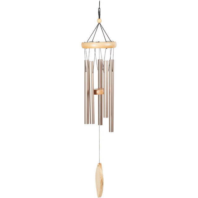 Brown 71cm Wooden Windchime - image 1