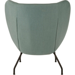 Premier Housewares Kolding Green Fabric Accent Chair - thumbnail 4
