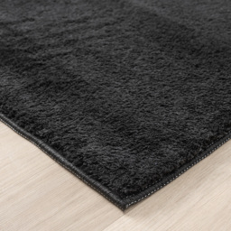 Desire Rugs Comfy Low Pile Black Rug 80 x 120cm - thumbnail 4