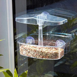 Marco Paul Large Perspex Window Watching Bird Feeder - thumbnail 2