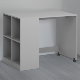 Kudl 4 Shelf Under Desk Grey