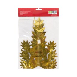 Single All I Want for Christmas Red and Gold Star Decoration in Assorted Styles - thumbnail 2