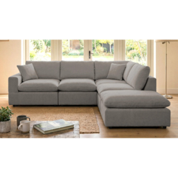 Artemis Home Cotleigh 5 Seater Grey Reversible Corner Sofa - thumbnail 2