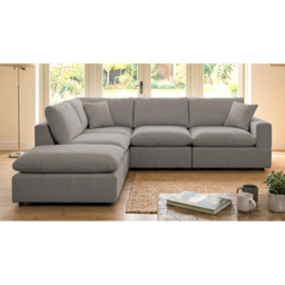 Artemis Home Cotleigh 5 Seater Grey Reversible Corner Sofa - thumbnail 3