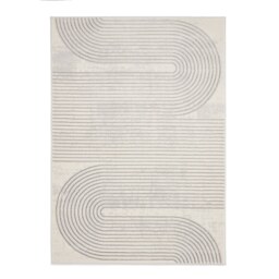 Milan Rug - Silver - 120x170cm - thumbnail 1
