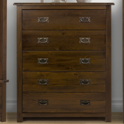 Core Products Boston 5 Drawer Chest of Drawers - thumbnail 1