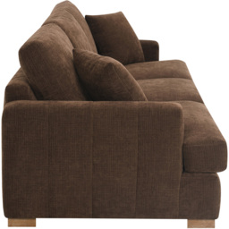 Arden Sofa Brown 3 Seater - thumbnail 4