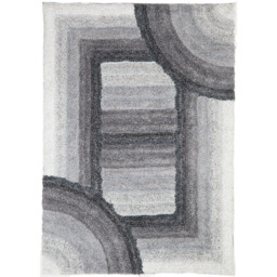 DS Living Trellis Charcoal Ultra Plush Rug 160 x 230cm - thumbnail 1