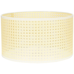ValueLights Reni Wicker Drum Ceiling Lamp Shade 35cm - thumbnail 1