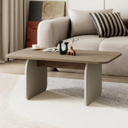Decortie Pietra Sandstone and Sepet Coffee Table