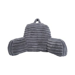 Divante Ribbed Grey Faux Fur Cuddle Chair - thumbnail 1