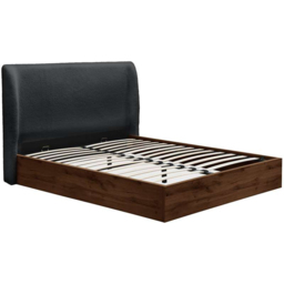 Birlea Halfden Double Ottoman Bed with Boucle Winged Headboard - thumbnail 2